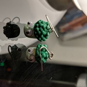 Broccoli Earrings Unique Funny Christmas Girls Gif